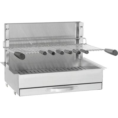 Forge Adour 961.66 Gril encastrable ou de table en inox Forge Adour 961.66 Gril encastrable ou de table en inox