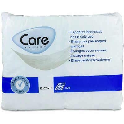 Ontex Napa Soap Sponges - 24 Pack - Daily Hygiene Ontex Napa Soap Sponges - 24 Pack - Daily Hygiene