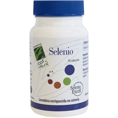 Cien por Cien Natural Selenium - Dietary Supplement - 90 Capsules Cien por Cien Natural Selenium - Dietary Supplement - 90 Capsules