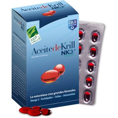 Natura Krill Oil - 80 Softgels - Supports Heart & Brain Natura Krill Oil - 80 Softgels - Supports Heart & Brain