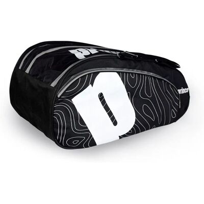 Bolsa de Padel Prince MKP Negra - Capacidad 63L Bolsa de Padel Prince MKP Negra - Capacidad 63L