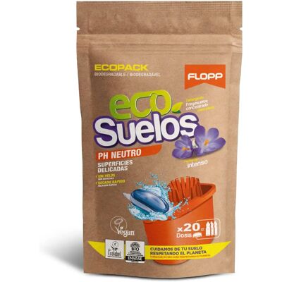 Limpiador de suelos pH neutro Flopp - 20 unidades Limpiador de suelos pH neutro Flopp - 20 unidades