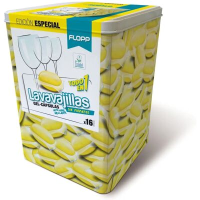 Flopp Eco gel lavavajillas - 16 cápsulas Flopp Eco gel lavavajillas - 16 cápsulas