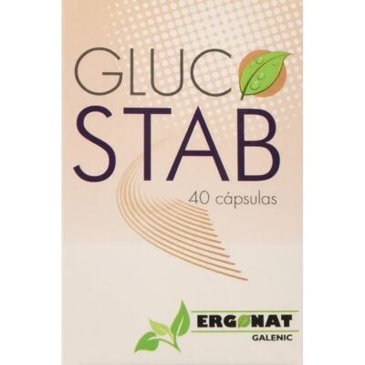 Ergonat Glucostab 40 Kapseln - Blutzuckerkontrolle Ergonat Glucostab 40 Kapseln - Blutzuckerkontrolle