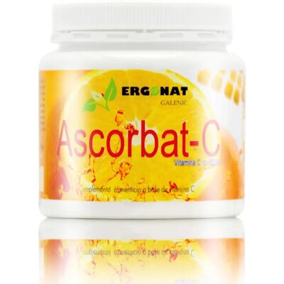 Ergonat Ascorbat-C Vitamin C ohne Säure - Ergänzung 200g Ergonat Ascorbat-C Vitamin C ohne Säure - Ergänzung 200g