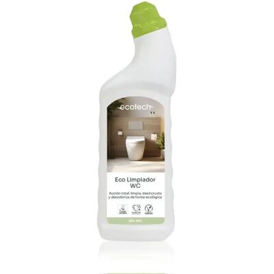 Ecotech Limpiador de Baños - 750 ml - Eliminación de cal y sarro Ecotech Limpiador de Baños - 750 ml - Eliminación de cal y sarro