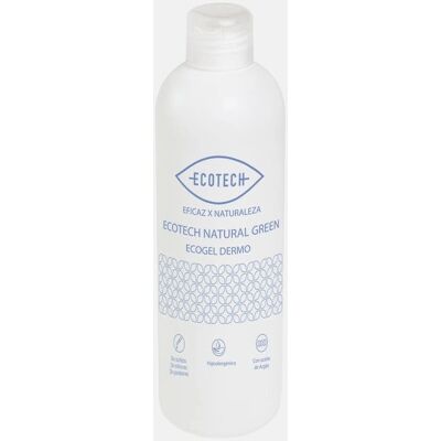 Gel Dermo Natural Verde de Ecotech con Argán 500ml - Gel de Cuidado de la Piel Gel Dermo Natural Verde de Ecotech con Argán 500ml - Gel de Cuidado de la Piel