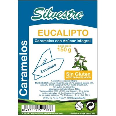 Caramelos de Eucalipto Sin Azúcar Gluten Sin Gluten 150g - Silvestre Caramelos de Eucalipto Sin Azúcar Gluten Sin Gluten 150g - Silvestre