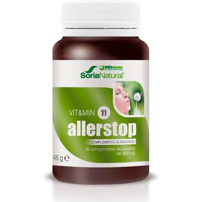 MG Dose C-11 Allerstop - Alívio de alergias - 60 Comprimidos MG Dose C-11 Allerstop - Alívio de alergias - 60 Comprimidos
