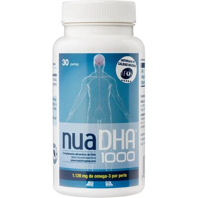 Nua DHA 1000 Omega 3 - Cápsulas de óleo de peixe Nua DHA 1000 Omega 3 - Cápsulas de óleo de peixe