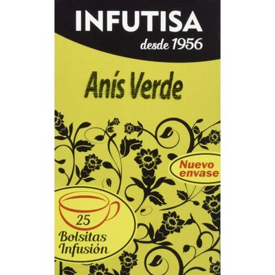 Infutisa Té de Hierbas de Anís Verde - Alivio Digestivo Infutisa Té de Hierbas de Anís Verde - Alivio Digestivo