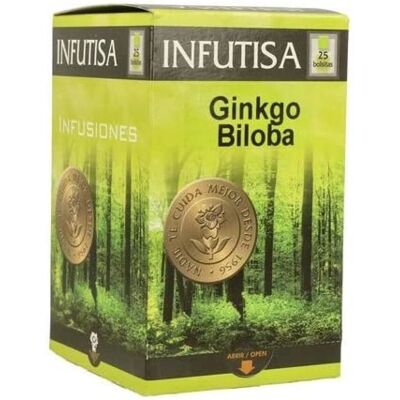 Infutisa Infusión de Ginkgo Biloba - Memoria y Circulación Infutisa Infusión de Ginkgo Biloba - Memoria y Circulación