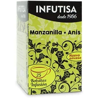 Infutisa Manzanilla-Anís Infusión - 25 Bolsas Infutisa Manzanilla-Anís Infusión - 25 Bolsas