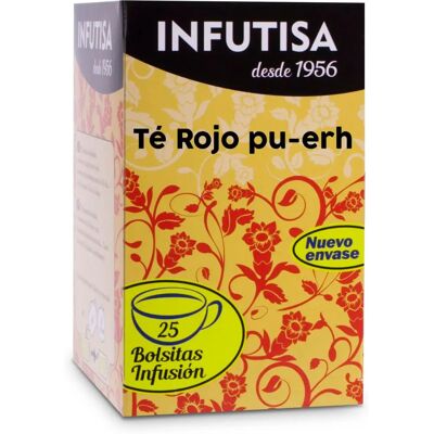 Infutisa Pu Erh 25 Bolsas - Bolsas de Té Infutisa Pu Erh 25 Bolsas - Bolsas de Té
