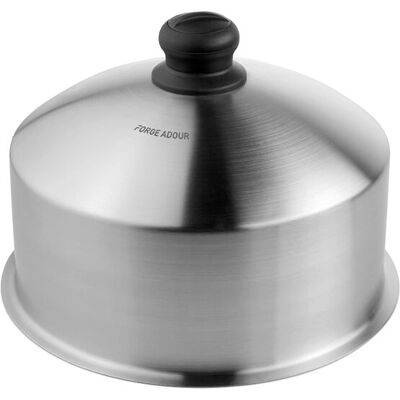 Coperchio in Acciaio Inox 28cm Forge Adour - Accessorio Barbecue Coperchio in Acciaio Inox 28cm Forge Adour - Accessorio Barbecue
