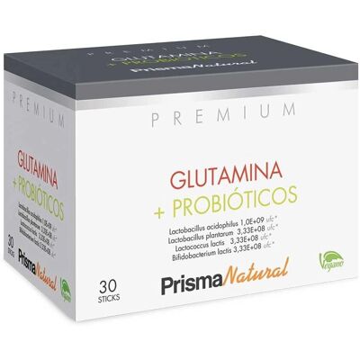 Prisma Natural Glutamin + Probiotika - Nahrungsergänzungsmittel Prisma Natural Glutamin + Probiotika - Nahrungsergänzungsmittel
