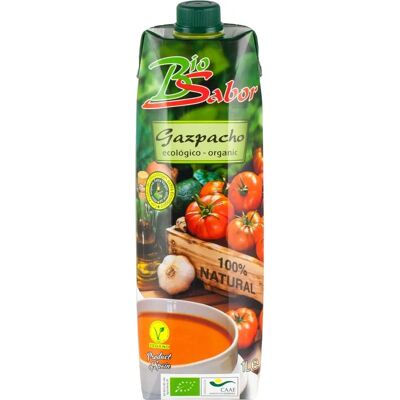 BIOSABOR Organiczne Gaspacho Zupa Warzywna - Warzywa BIOSABOR Organiczne Gaspacho Zupa Warzywna - Warzywa
