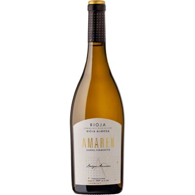 Amaren Blanc Fermenté en Barrique - Vin Blanc Rioja - Publicité Amaren Blanc Fermenté en Barrique - Vin Blanc Rioja - Publicité