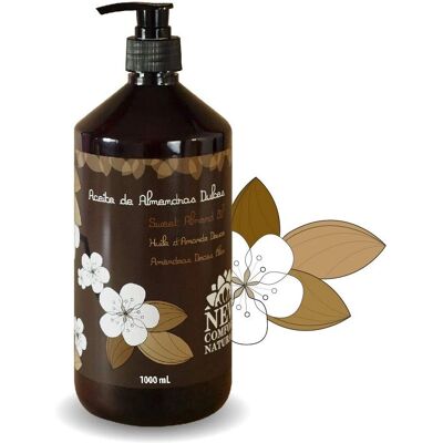 Aceite de Almendras 1000 ml - Naturals New Comfort - Aceite de Belleza Aceite de Almendras 1000 ml - Naturals New Comfort - Aceite de Belleza