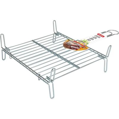 Algon Acciaio Doppio 35 x 35 cm - Griglia/Barbecue Algon Acciaio Doppio 35 x 35 cm - Griglia/Barbecue