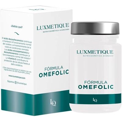 Luxmetique Fórmula Omefolic 60 Pérolas - Complemento Alimenticio Luxmetique Fórmula Omefolic 60 Pérolas - Complemento Alimenticio