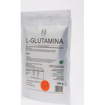 BSB Labs Vegane L-Glutamin 250 g - Pulverergänzung BSB Labs Vegane L-Glutamin 250 g - Pulverergänzung