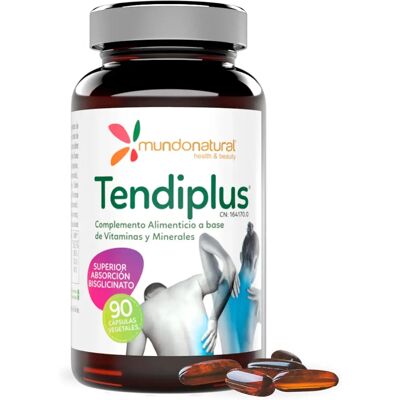 Mundo Natural Tendiplus Magnesium Zink B-Komplex 90 Kapseln Mundo Natural Tendiplus Magnesium Zink B-Komplex 90 Kapseln