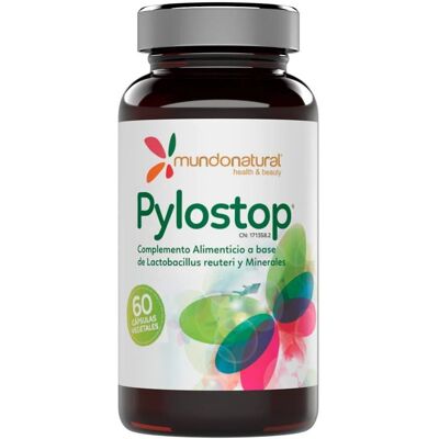 Mundo Natural Pylostop - Probiotischer Verdauungssupport - 60 Kapseln Mundo Natural Pylostop - Probiotischer Verdauungssupport - 60 Kapseln