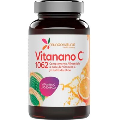 Vitanano C 1062 Vitamina C liposomada - 30 cápsulas Vitanano C 1062 Vitamina C liposomada - 30 cápsulas