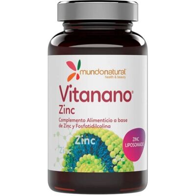 Mundo Natural Vitanano Zink liposomales - Nahrungsergänzung Mundo Natural Vitanano Zink liposomales - Nahrungsergänzung