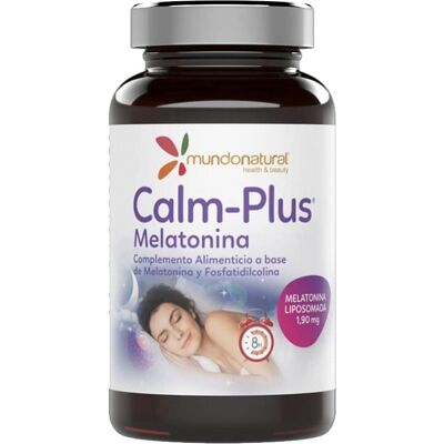 Calm Plus Melatonina - 30 cápsulas vegetales 387,9mg Calm Plus Melatonina - 30 cápsulas vegetales 387,9mg