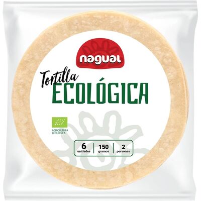 Nagual Tortilla de Maíz Ecológica Sin Gluten 150 g - Vegano Nagual Tortilla de Maíz Ecológica Sin Gluten 150 g - Vegano