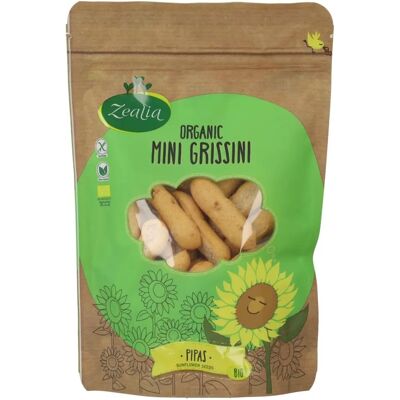 Zealia Mini galletas sin gluten con semillas de girasol orgánicas 75 g Zealia Mini galletas sin gluten con semillas de girasol orgánicas 75 g