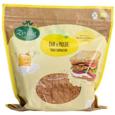 Pan de pueblo trigo sarraceno Bio sin gluten 330 g - Zealia Pan de pueblo trigo sarraceno Bio sin gluten 330 g - Zealia
