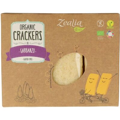 Zealia Crackers de Garbanzo Orgánico - Sin Gluten Zealia Crackers de Garbanzo Orgánico - Sin Gluten