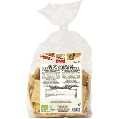 La Finestra sul Cielo Mini Galletas de Espelta Sabor Pizza - Galletas La Finestra sul Cielo Mini Galletas de Espelta Sabor Pizza - Galletas