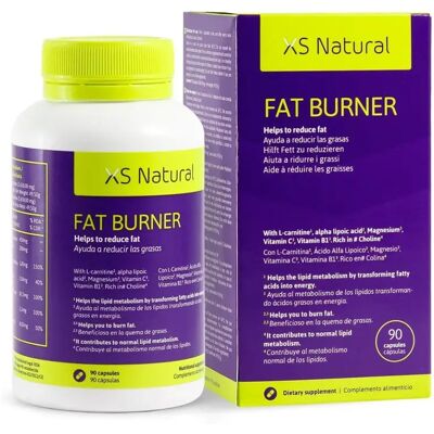 500Cosmetics XS Natural Fat Burner - Corazón Violeta / Lima Amarga - Pastillas para quemar grasa 500Cosmetics XS Natural Fat Burner - Corazón Violeta / Lima Amarga - Pastillas para quemar grasa