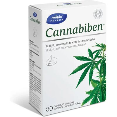 Mayla Cannabiben - Omega 6/3, Vitamina E, D3, B6, B12 - Suplemento dietético Mayla Cannabiben - Omega 6/3, Vitamina E, D3, B6, B12 - Suplemento dietético