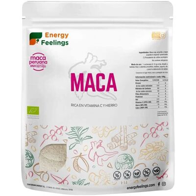 Energy Feelings Maca em Pó - Eco 1kg - Apoia Fertilidade & Energia Energy Feelings Maca em Pó - Eco 1kg - Apoia Fertilidade & Energia