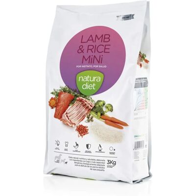 Natura Diet Cordero y Arroz Mini - Comida para perros Natura Diet Cordero y Arroz Mini - Comida para perros