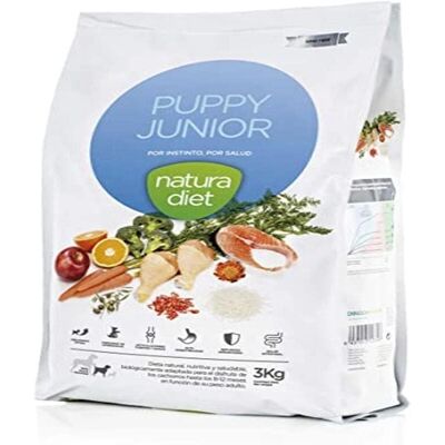 Natura Diet Chiots Junior - Nourriture pour chiens - Publicité Natura Diet Chiots Junior - Nourriture pour chiens - Publicité