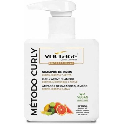 Voltage Cosmetics Rizos Metodo Curly Shampoo - Método Curly - 500ml Voltage Cosmetics Rizos Metodo Curly Shampoo - Método Curly - 500ml