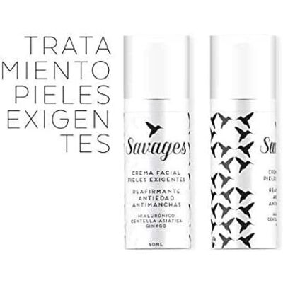 Crema Facial Antiedad Savages - Natural, 50 ml Crema Facial Antiedad Savages - Natural, 50 ml