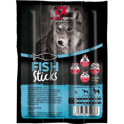 ALPHA SPIRIT - Fish Sticks - 40 g - Dog Treats ALPHA SPIRIT - Fish Sticks - 40 g - Dog Treats