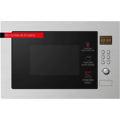 Corbero CMICP125 - Acier Inoxydable - Micro-ondes - Publicité Corbero CMICP125 - Acier Inoxydable - Micro-ondes - Publicité