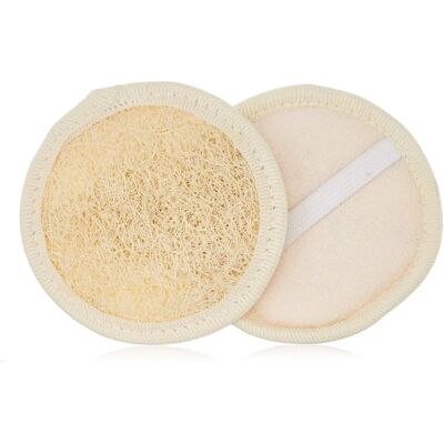 Exfoliante Facial de Lufa y Algodón NaturaBIO - Limpieza Profunda y Suave Exfoliante Facial de Lufa y Algodón NaturaBIO - Limpieza Profunda y Suave