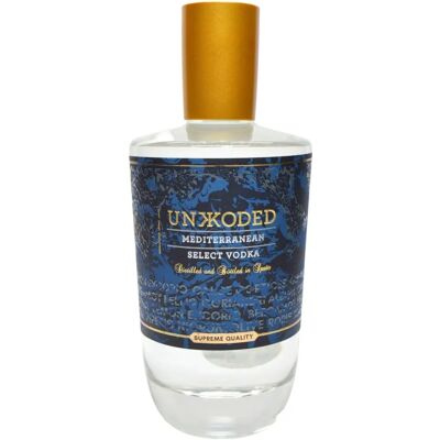 Unkkoded Mediterranean Select Wodka - Premium, 40% Vol., 0,7L Unkkoded Mediterranean Select Wodka - Premium, 40% Vol., 0,7L