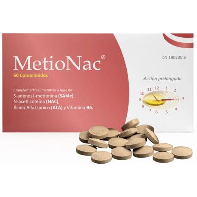 Margan Metionac - Apoia a síntese de glutation - 60 comprimidos Margan Metionac - Apoia a síntese de glutation - 60 comprimidos