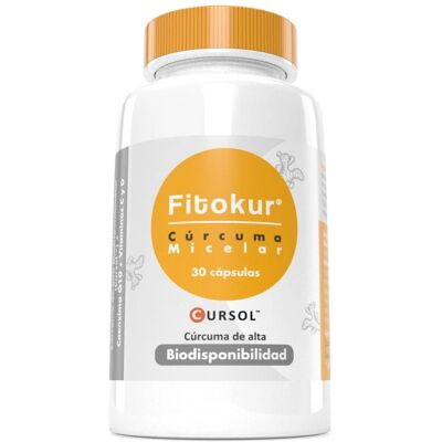 Margan Fitokur - Complemento de Cúrcuma con Vitamina C y D - 30 Cápsulas Margan Fitokur - Complemento de Cúrcuma con Vitamina C y D - 30 Cápsulas