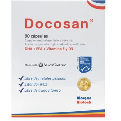 Margan Docosan - Óleo de Peixe Omega-3 90 Cápsulas Margan Docosan - Óleo de Peixe Omega-3 90 Cápsulas
